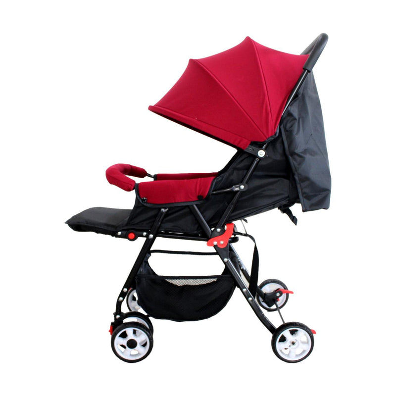 COCHE ESTANDAR 1602B BABY KAYS ROJO