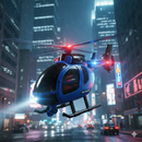 CARRO+HELICOPTERO POLICIA WY620A STB