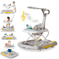 CAMINADOR PARA BEBÉ MULTIFUNCIONAL CON TECHO Y JUEGOS MUSICALES Y-W405C MUNBE GRIS