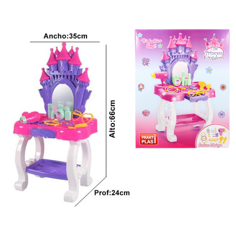 TOCADOR CASTILLO  PRJ-014 PRAKTIPLAS