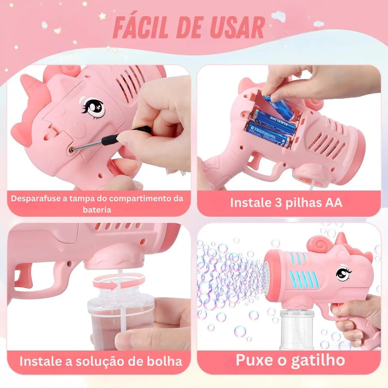 PISTOLA LANZA BURBUJA 2087 STB