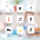 MONITOR CON CAMARA INALAMBRICO CON INTERCOMUNICADOR DE 2 VÍAS, DETECCIÓN DE LLANTO Y TEMPERATURA C3 MUNBE