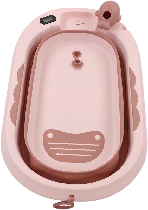 BAÑERA PLEGABLE TERMÓMETRO+JUGUETE LX-209 BABY KAYS