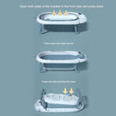 BAÑERA PLEGABLE TERMÓMETRO+JUGUETE LX-209 BABY KAYS