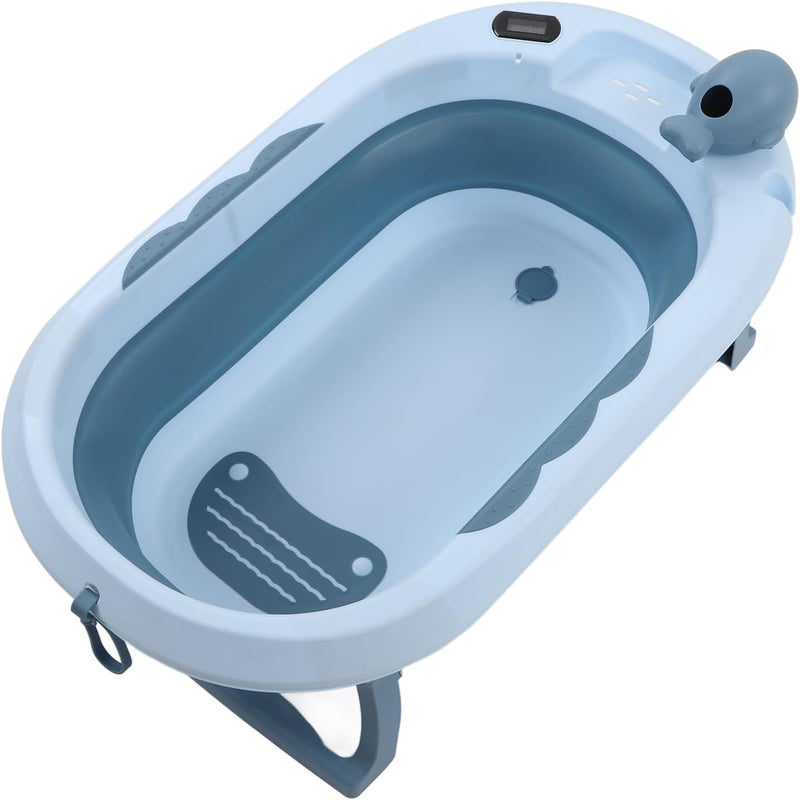 BAÑERA PLEGABLE TERMÓMETRO+JUGUETE LX-209 BABY KAYS