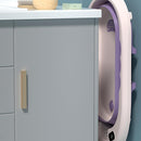 BAÑERA PLEGABLE TERMÓMETRO+JUGUETE LX-209 BABY KAYS