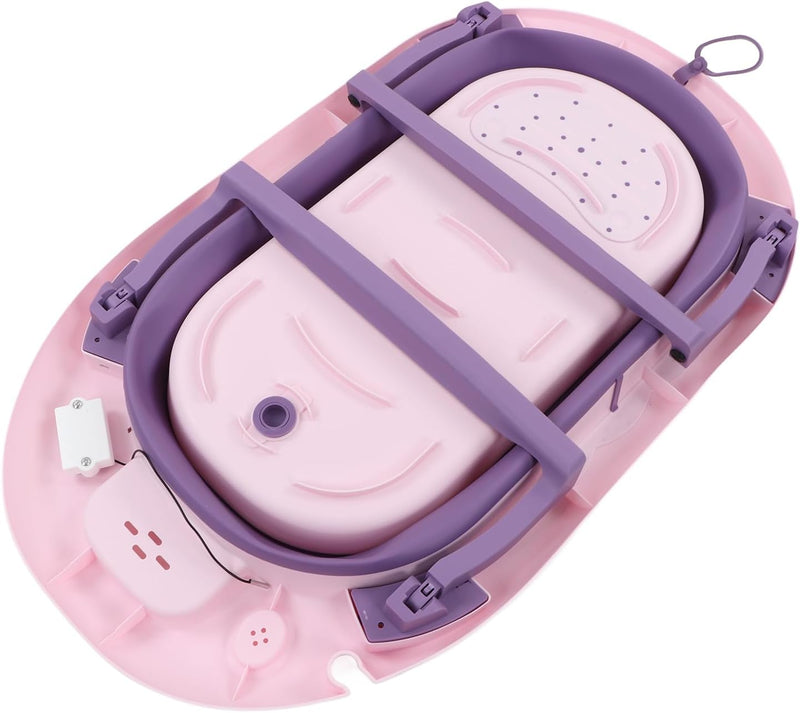 BAÑERA PLEGABLE TERMÓMETRO+JUGUETE LX-209 BABY KAYS