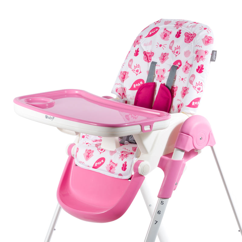 SILLA DE COMER ROMI - EB629 EBABY ROSA CLARO
