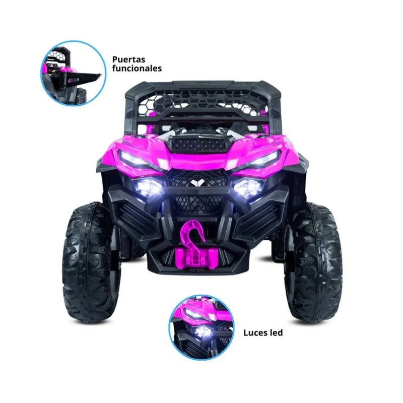 VEHICULO ELÉCTRICO XPLORE DLX PINK 12V EMY8888P PRINSEL