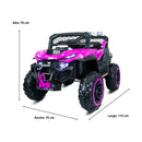 VEHICULO ELÉCTRICO XPLORE DLX PINK 12V EMY8888P PRINSEL