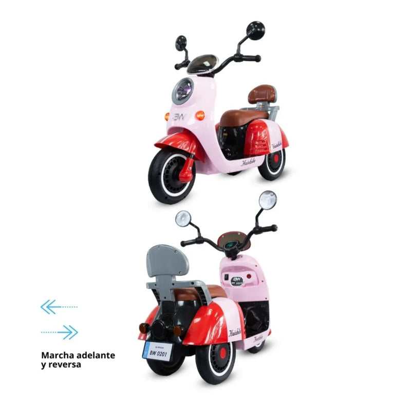 MOTO NEW VESPA MARTINA PINK 6V EM1600BP PRINSEL