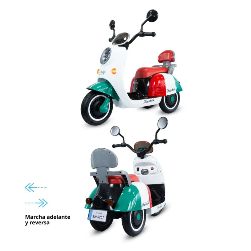 MOTO NEW VESPA MARTINA GREEN 6V EM1600BG PRINSEL
