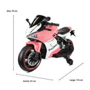 MOTO ELÉCTRICA TIPO DUCATI GT EM959TP PINK PRINSEL