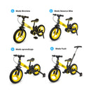 BICICLETA 4 EN 1 REVOLT PLEGABLE YELLOW EMM112G PRINSEL