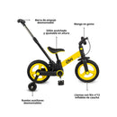 BICICLETA 4 EN 1 REVOLT PLEGABLE YELLOW EMM112G PRINSEL