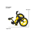 BICICLETA 4 EN 1 REVOLT PLEGABLE YELLOW EMM112G PRINSEL