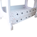 BAÑERA DE PIE CAMBIADOR TIN-103 BEBESITO CORAZÓN