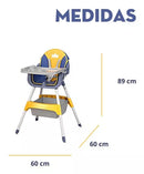 SILLA COMEDOR 907 BABY KAYS AZUL