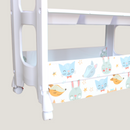 BAÑERA DE PIE CAMBIADOR TIN-100 BEBESITO ANIMALES