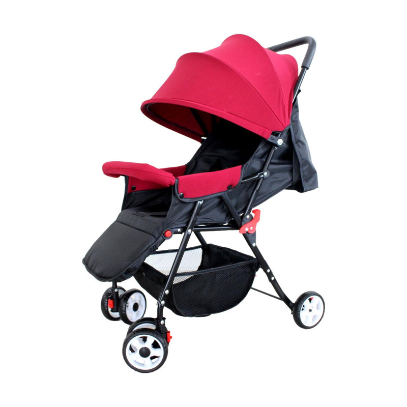 COCHE ESTANDAR 1602B BABY KAYS ROJO