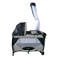 Cuna corral mecedora IRIS EB717 GRIS EBABY