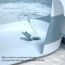 BAÑERA PLEGABLE TERMÓMETRO+JUGUETE LX-209 BABY KAYS