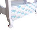 BAÑERA DE PIE CAMBIADOR TIN-101 BEBESITO NUBES