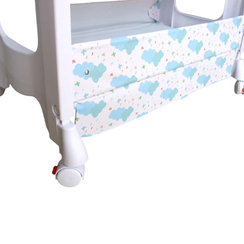 BAÑERA DE PIE CAMBIADOR TIN-101 BEBESITO NUBES