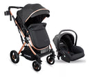 COCHE TRAVEL SYSTEM GOLD LX TS619 BEBESIT NEGRO-