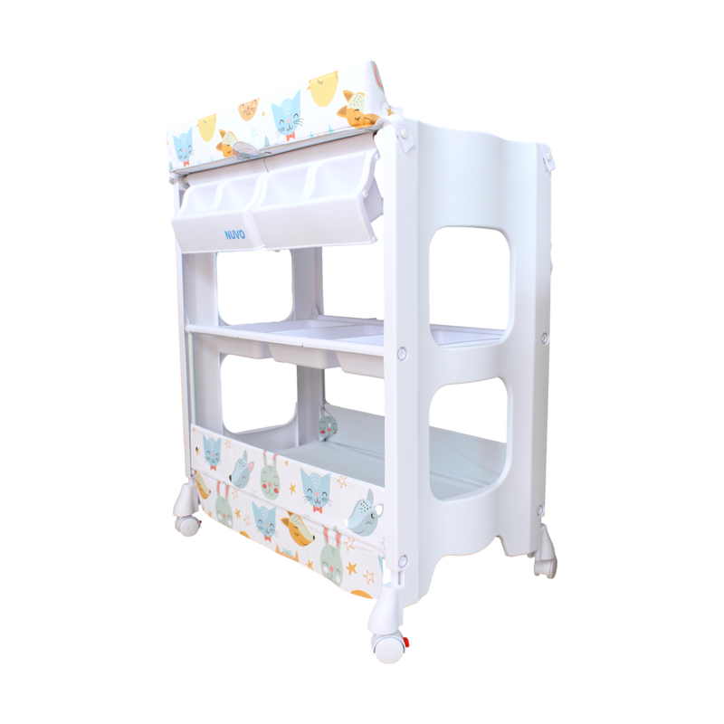 BAÑERA DE PIE CAMBIADOR TIN-100 BEBESITO ANIMALES