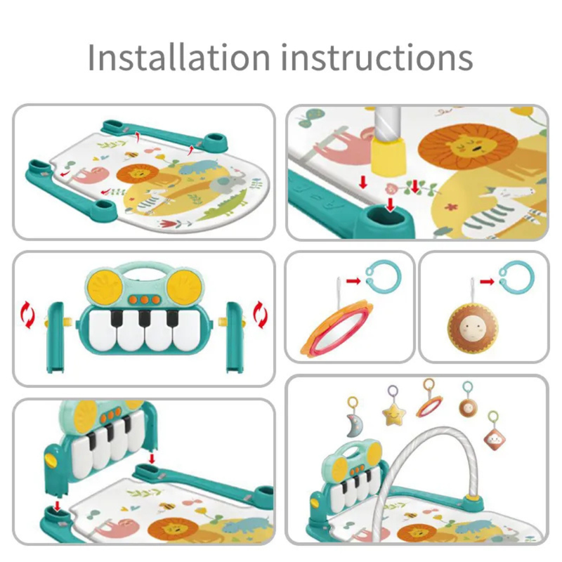 GIMNASIO PIANO+BLUETOOTH HE0635/668-37 BABY KAYS