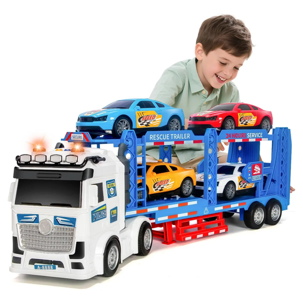 CAMION NIÑERA+AUTOS 8222-4 STB