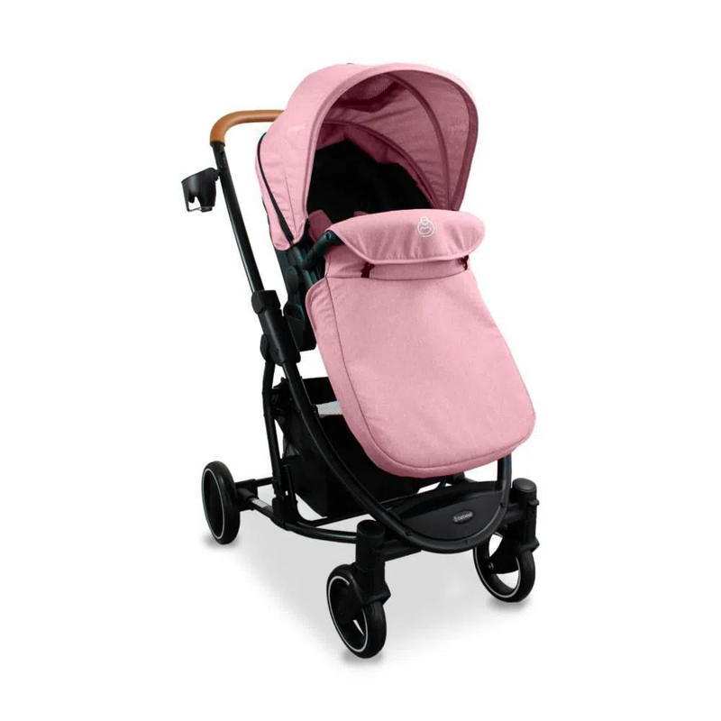 COCHE TRAVEL SYSTEM PRIMA SL461A - ROSADO BEBESIT