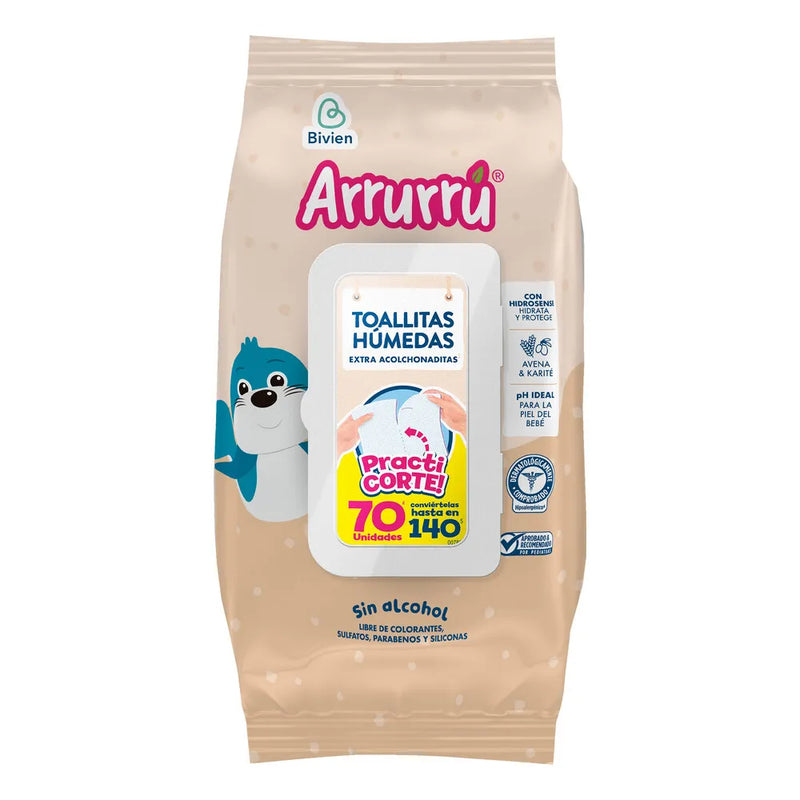 TOALLAS AVENA X70 X2 + CREMA PROTECTORA X60 AAB388 ARRURRÚ
