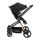 COCHE TIPO CUNA ASTON PREMIUM BABY NEGRO