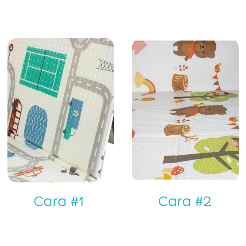 TAPETE PLEGABLE DOBLE FAZ XPE2023B BEBESIT