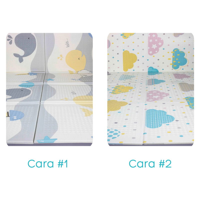 TAPETE PLEGABLE DOBLE FAZ XPE2023G BEBESIT