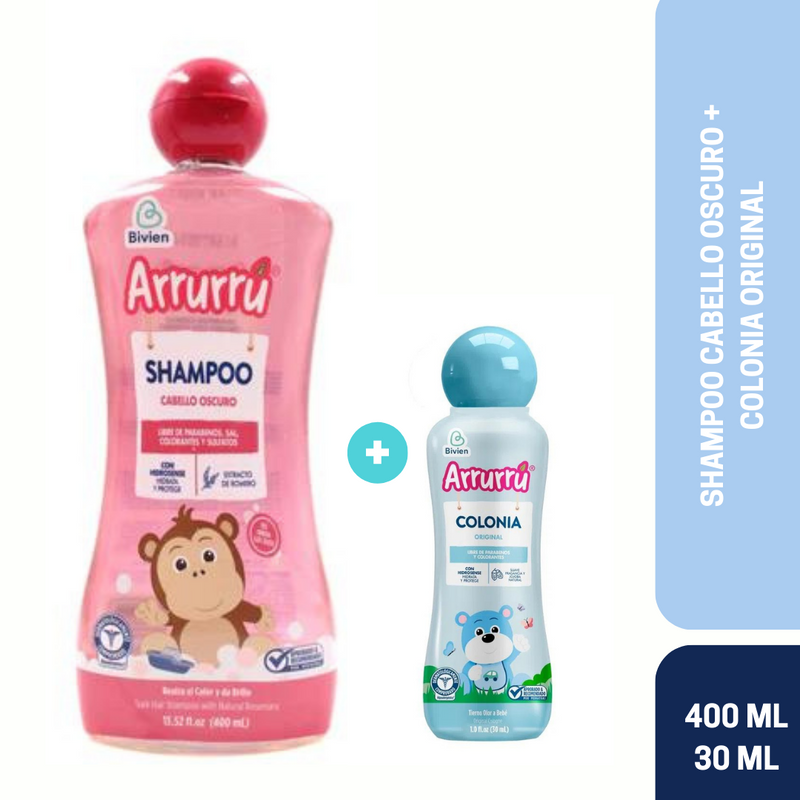 SHAMPOO ROMERO X400 +  COLONIA AZUL X30 AAB397 ARURRÚ