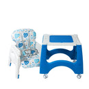 SILLA DE COMER LARA - EB645-1 AZUL GATOS EBABY