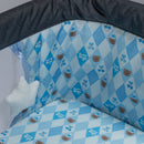 Cuna Colecho Mecedora DREMO – EB759 azul ebaby