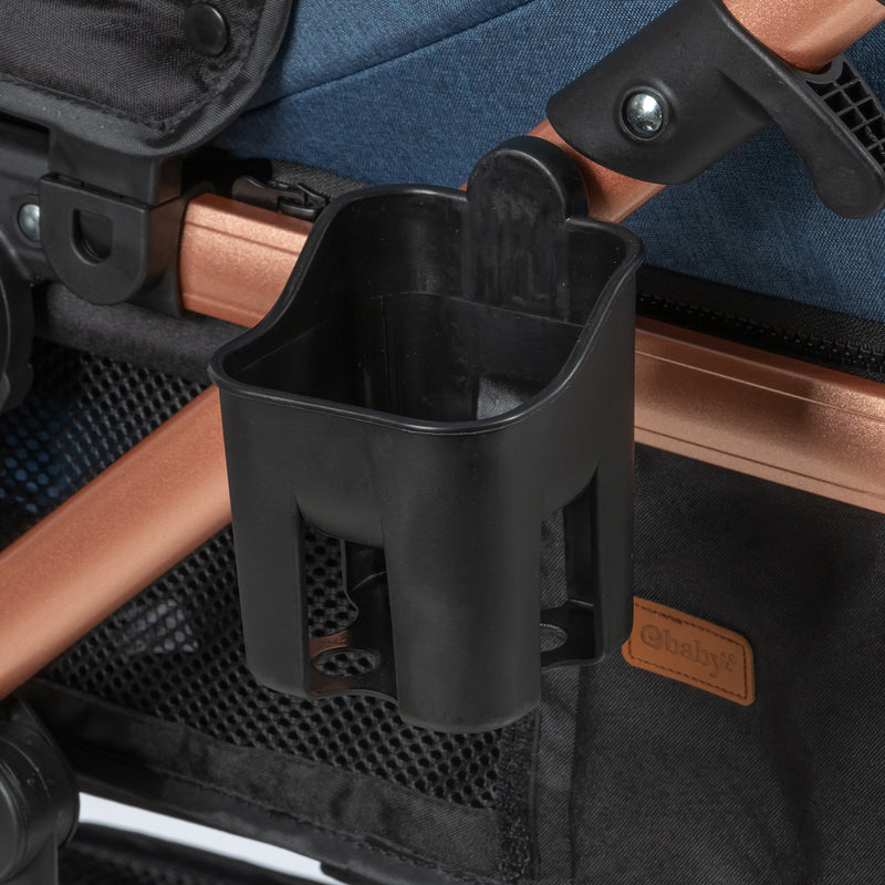 Coche Cuna Moisés de lujo SAGIRA EB156 Gris Ebaby