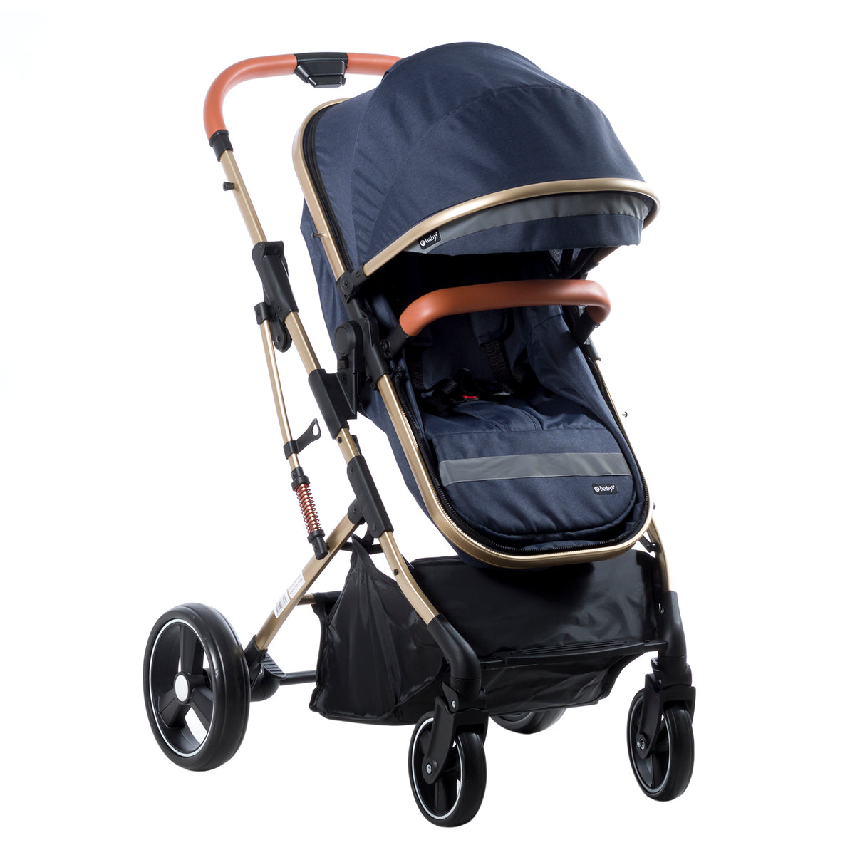 COCHE CUNA MOISES SATURNO EB126 AZUL EBABY