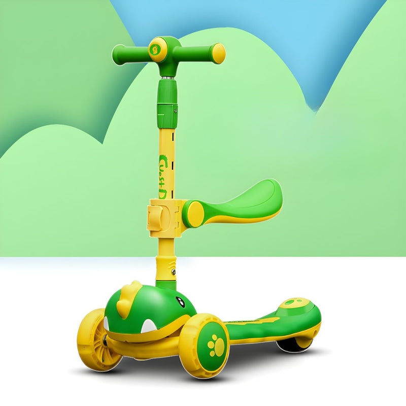 SCOOTER N-611Z DIVERSIÓN Y SEGURIDAD EN CADA PASEO SK-8102 MUNBE VERDE