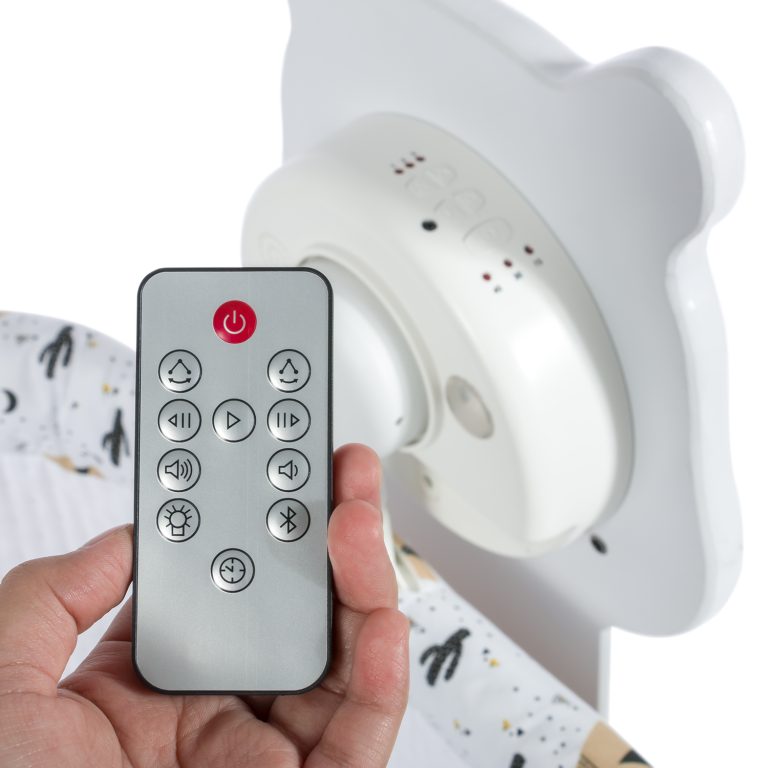 CUNA CORRAL DE LUJO AURA EB754 GRIS EBABY