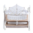 CUNA CORRAL DE LUJO AURA EB754 BEIGE EBABY