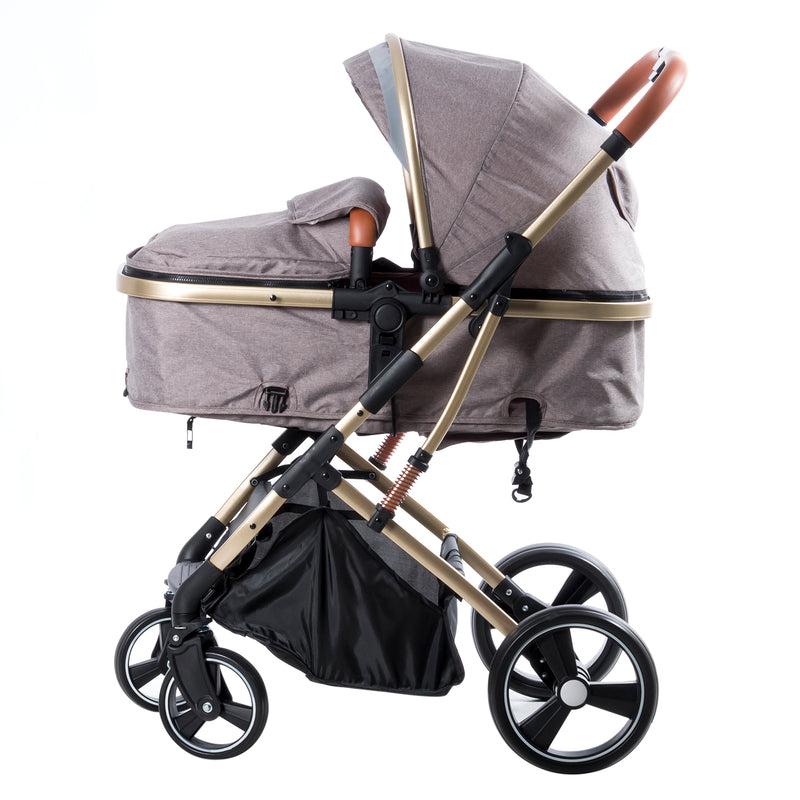 COCHE CUNA MOISES SATURNO EB126 BEIGE EBABY