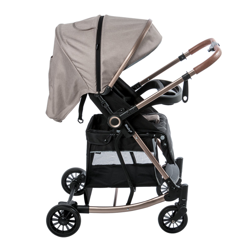 COCHE MECEDORA BOUNCY EB116 BEIGE EBABY