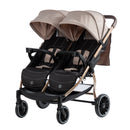 COCHE GEMELAR LEO & LEA EB202-1 EBABY BEIGE -