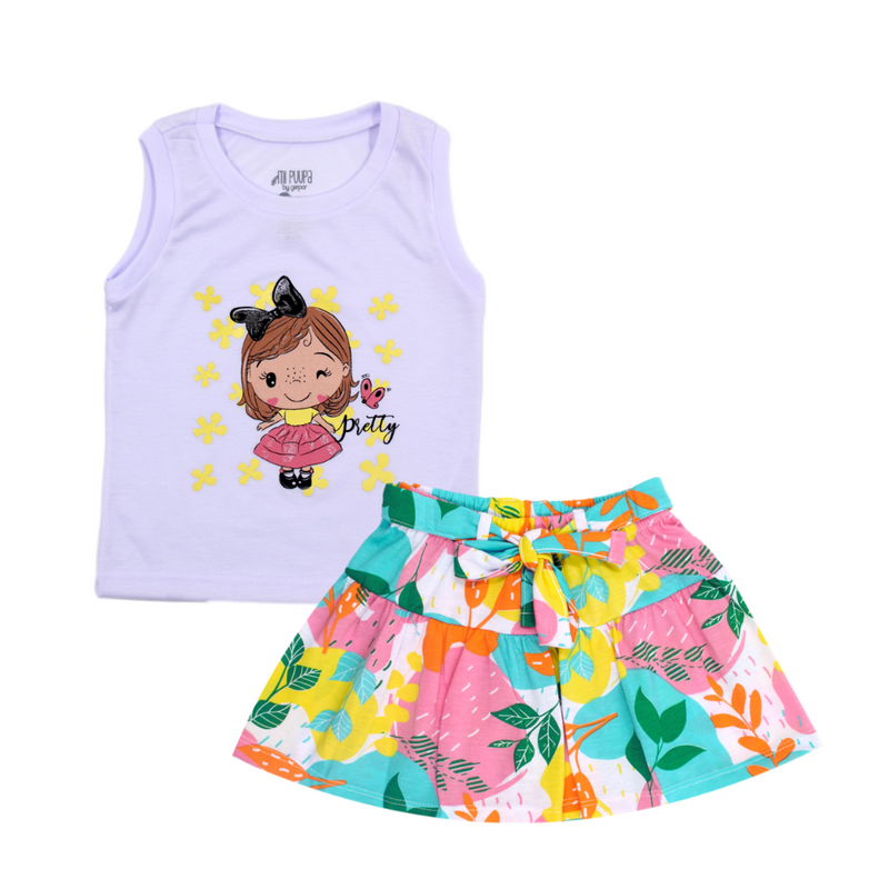 Conjunto Bebe Niña 3642 Mi Pupa