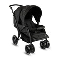 COCHE GEMELAR BIVO CH759CBKNEGRO BEBESIT